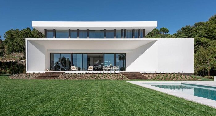 Modern Flat Roof Home Designs - Modern Design | Gambrick